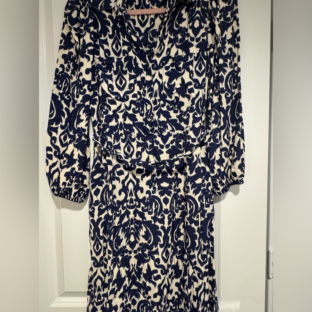 Zara Ankle Length Printer Dress XS - Picture 2 of 3